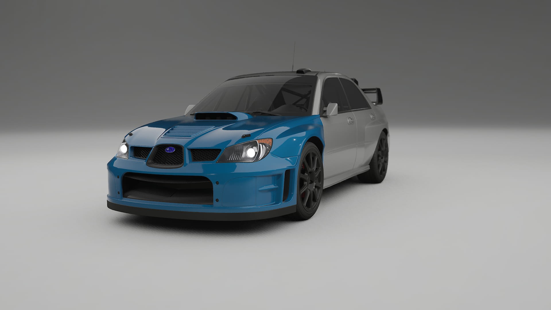 Film de Protection de Peinture Subaru Impreza WRC GD | CrystalGuard TPU Transparent PPF Kit de Protection Avant