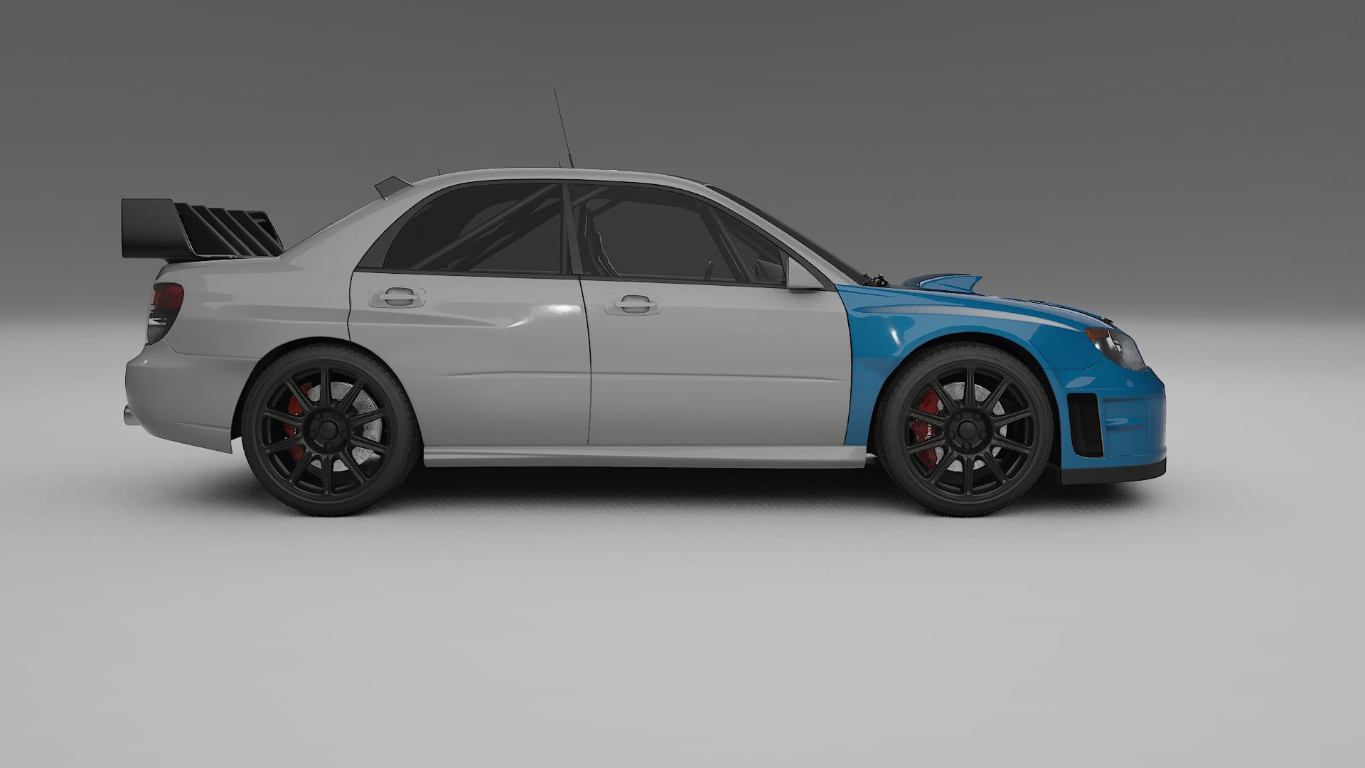 Film de Protection de Peinture Subaru Impreza WRC GD | CrystalGuard TPU Transparent PPF Kit de Protection Avant