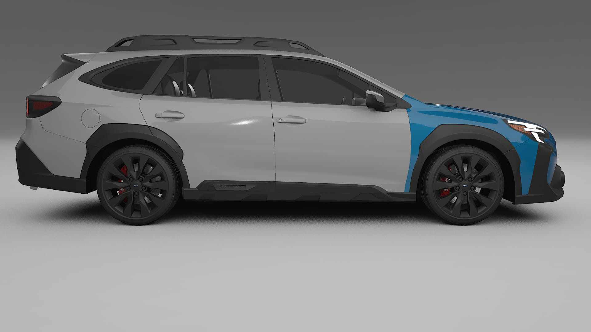 Film de Protection de Peinture Subaru Outback VI BS facelift LCI | CrystalGuard TPU Transparent PPF Kit de Protection Avant