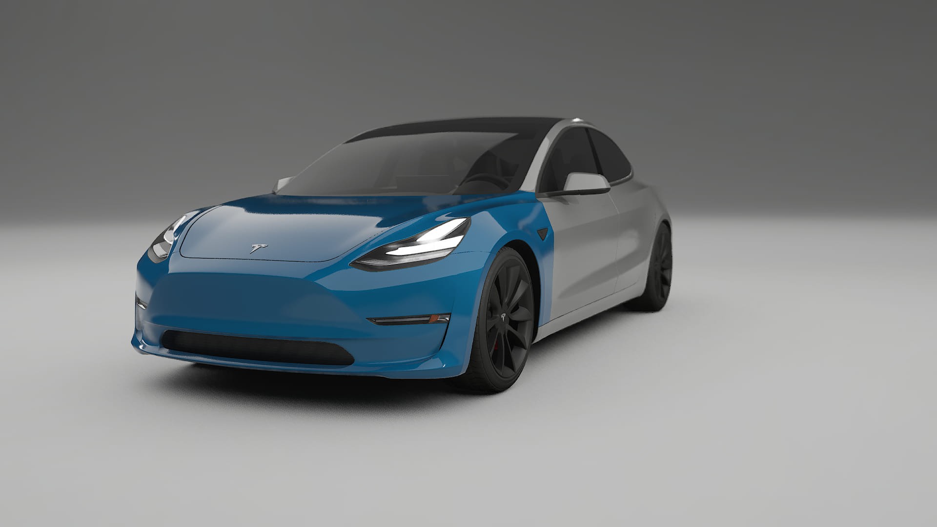 Film de Protection de Peinture Tesla Model3 | CrystalGuard TPU Transparent PPF Kit de Protection Avant