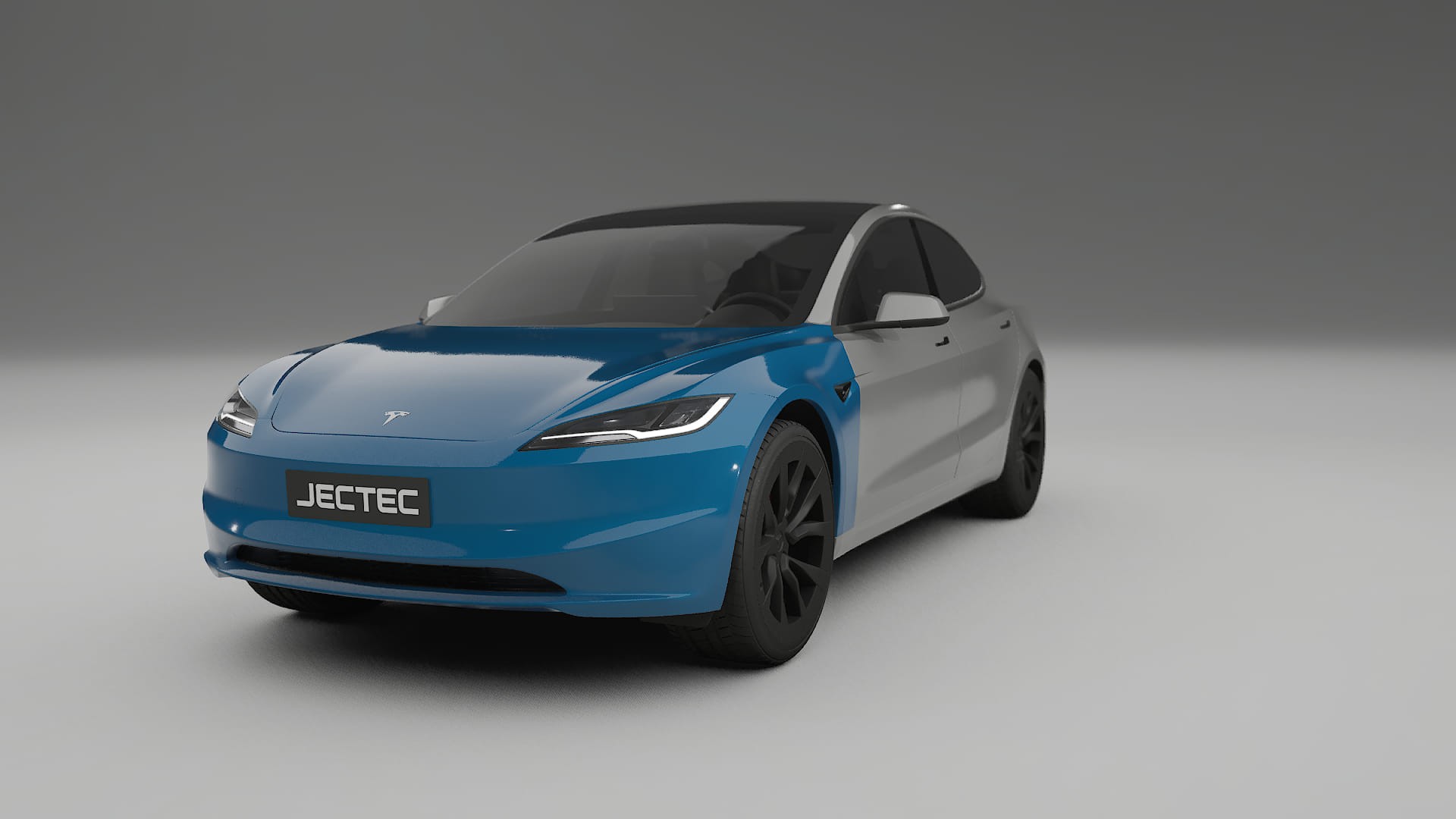Film de Protection de Peinture Tesla Model3 Highland | CrystalGuard TPU Transparent PPF Kit de Protection Avant