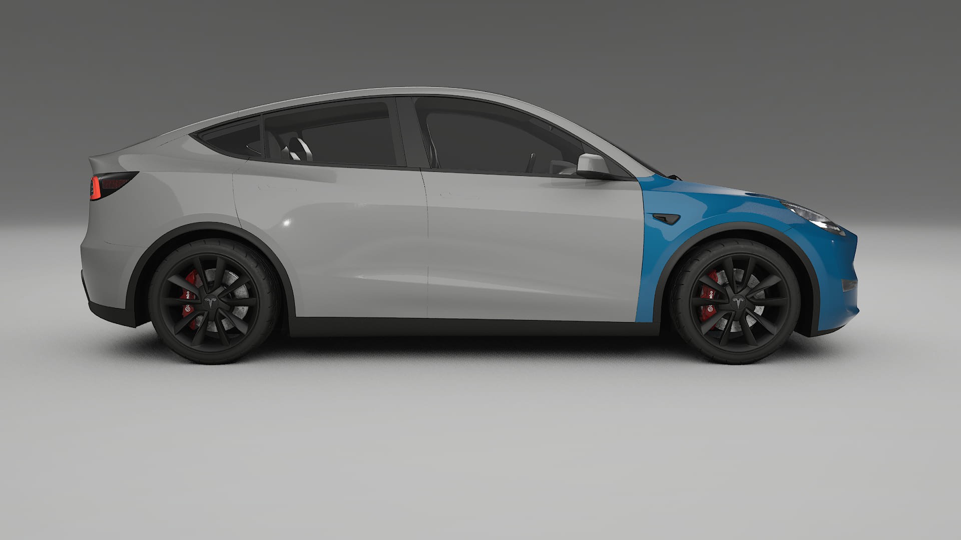 Film de Protection de Peinture Tesla Model-Y | CrystalGuard TPU Transparent PPF Kit de Protection Avant 2