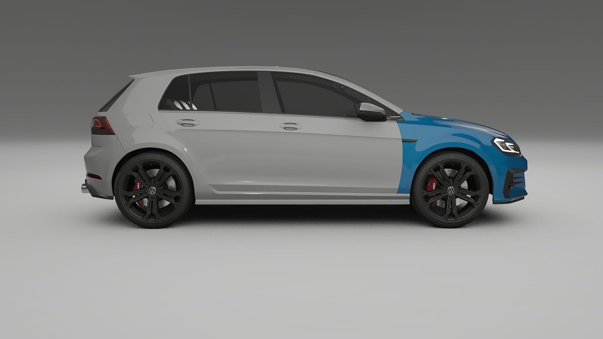 Film de Protection de Peinture VW Golf Mk7 | CrystalGuard TPU Transparent PPF Kit de Protection Avant 2