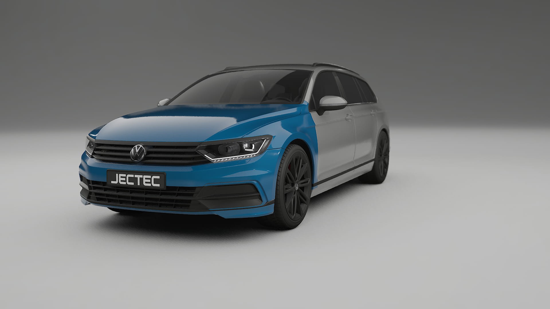 Film de Protection de Peinture VW Passat Variant-R B8 | CrystalGuard TPU Transparent PPF Kit de Protection Avant