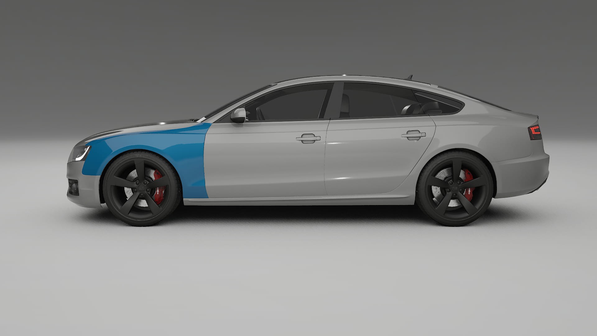 Film de Protection de Peinture Audi A5 8T Sportback prefacelift | Kit Complet Pré-découpé CrystalGuard TPU Transparent