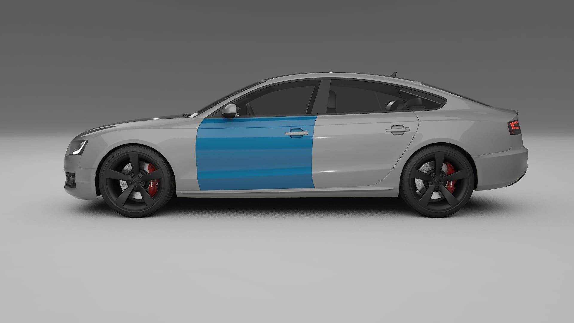 Film de Protection de Peinture Audi A5 8T Sportback prefacelift | Kit Complet Pré-découpé CrystalGuard TPU Transparent