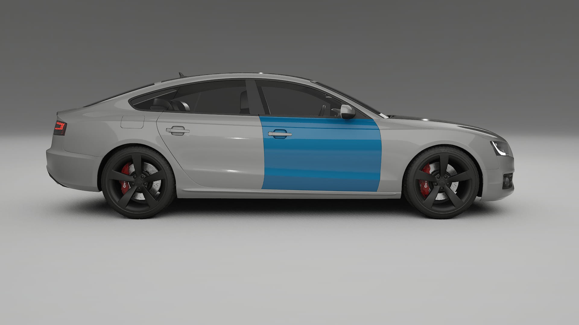 Film de Protection de Peinture Audi A5 8T Sportback prefacelift | Kit Complet Pré-découpé CrystalGuard TPU Transparent