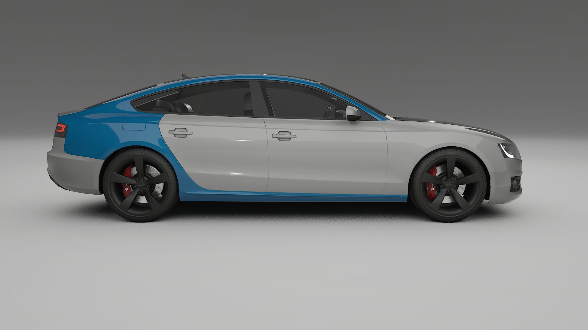 Film de Protection de Peinture Audi A5 8T Sportback prefacelift | Kit Complet Pré-découpé CrystalGuard TPU Transparent