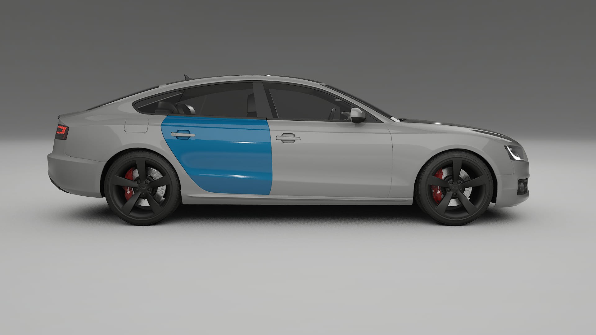 Film de Protection de Peinture Audi A5 8T Sportback prefacelift | Kit Complet Pré-découpé CrystalGuard TPU Transparent