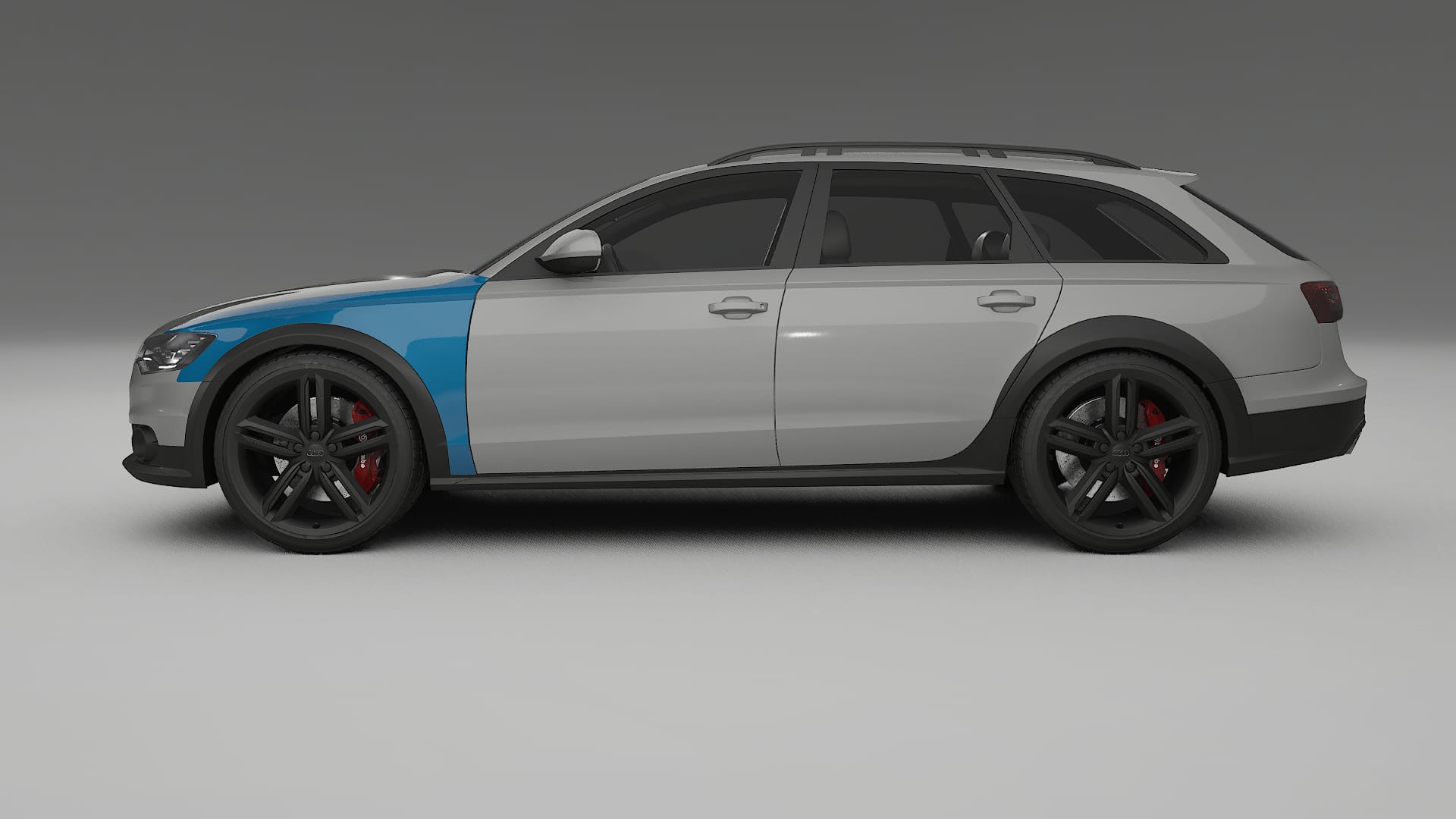 Film de Protection de Peinture Audi A6 Allroad C7 prefacelift | Kit Complet Pré-découpé CrystalGuard TPU Transparent