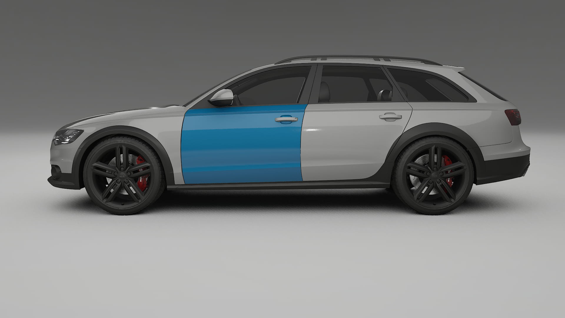 Film de Protection de Peinture Audi A6 Allroad C7 prefacelift | Kit Complet Pré-découpé CrystalGuard TPU Transparent