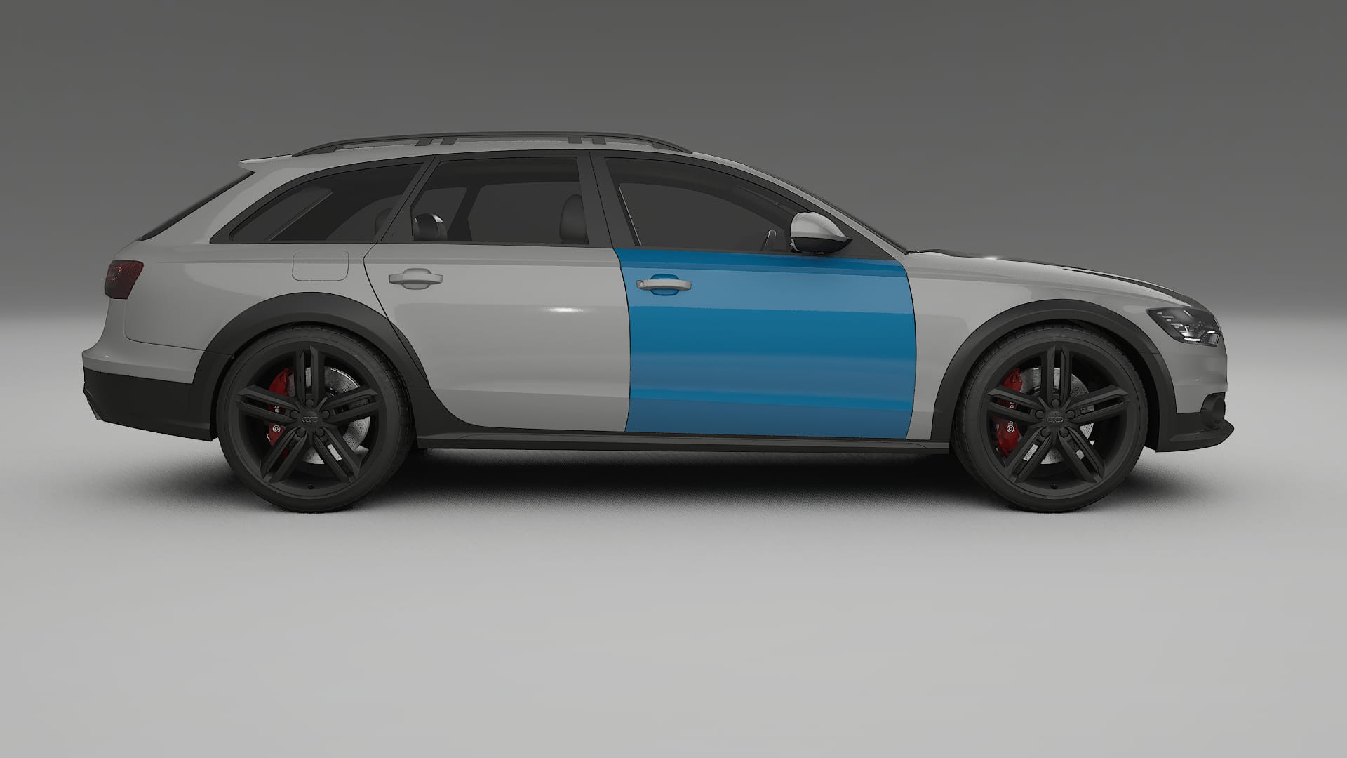 Film de Protection de Peinture Audi A6 Allroad C7 prefacelift | Kit Complet Pré-découpé CrystalGuard TPU Transparent