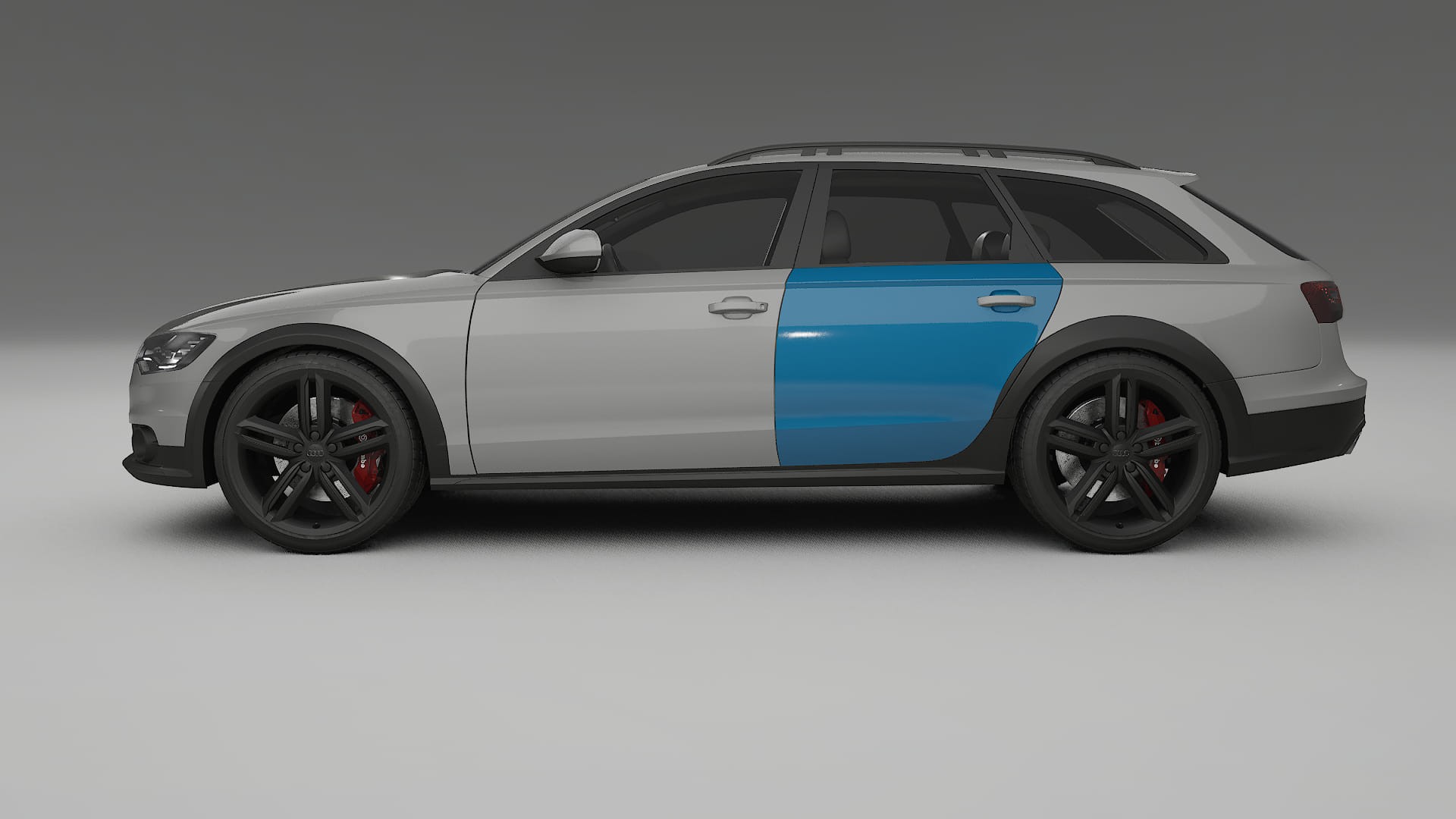 Film de Protection de Peinture Audi A6 Allroad C7 prefacelift | Kit Complet Pré-découpé CrystalGuard TPU Transparent