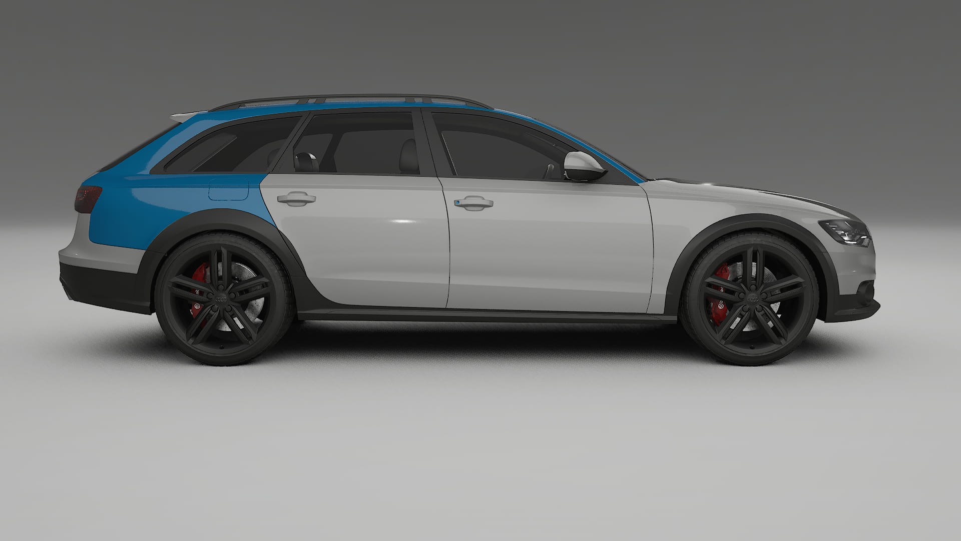 Film de Protection de Peinture Audi A6 Allroad C7 prefacelift | Kit Complet Pré-découpé CrystalGuard TPU Transparent