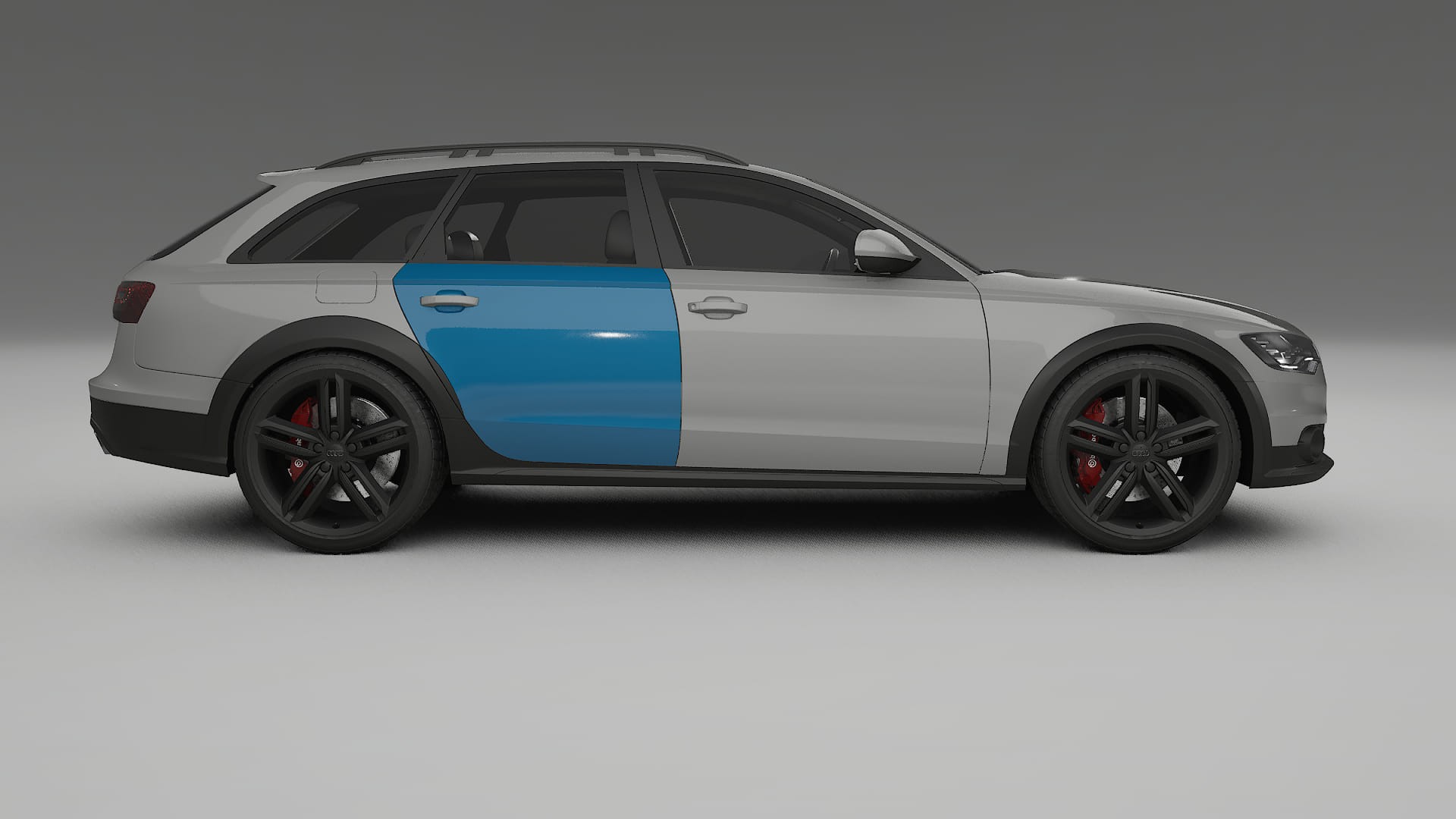 Film de Protection de Peinture Audi A6 Allroad C7 prefacelift | Kit Complet Pré-découpé CrystalGuard TPU Transparent