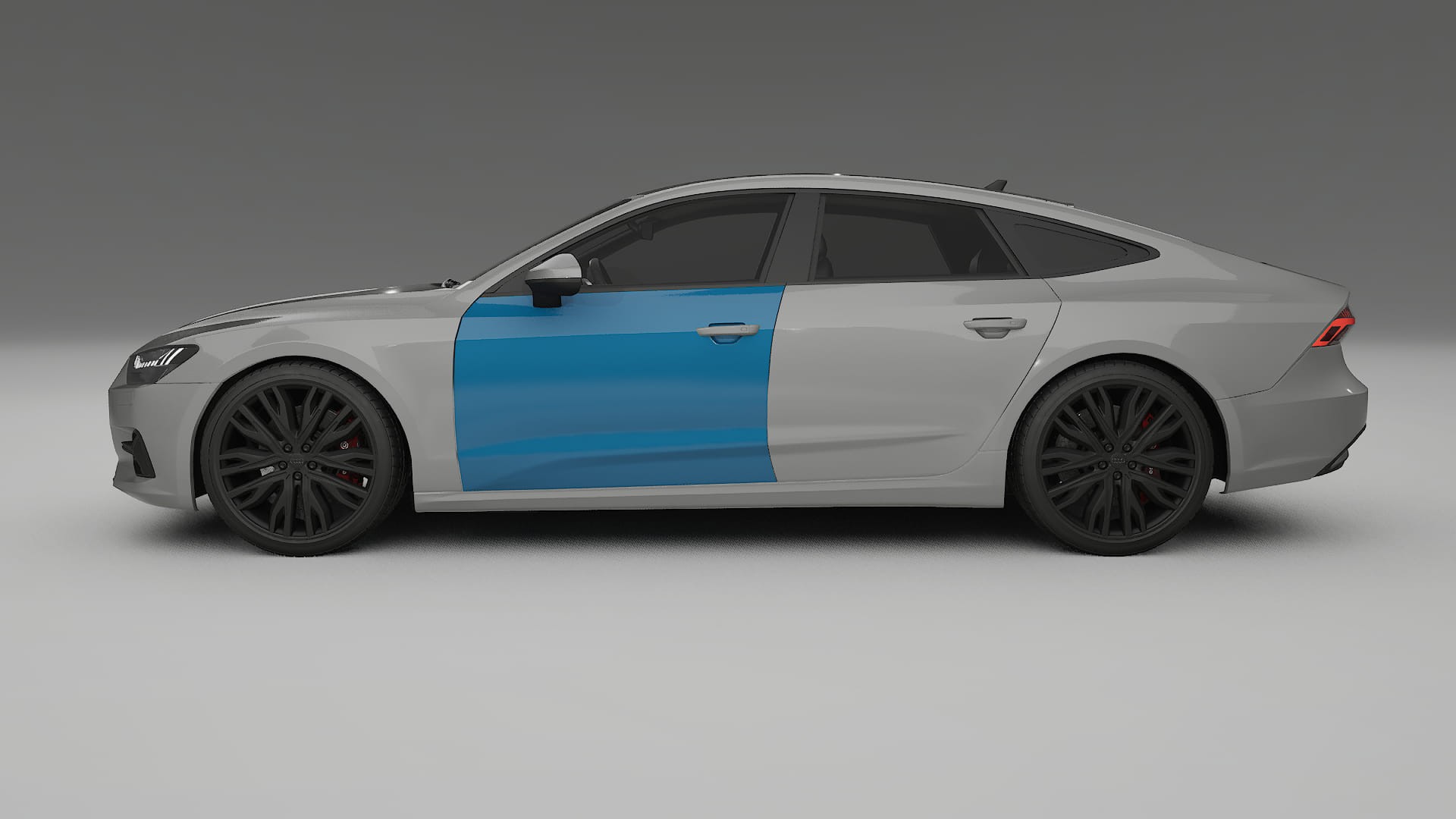 Film de Protection de Peinture Audi A7 C8 Sportback prefacelift | Kit Complet Pré-découpé CrystalGuard TPU Transparent