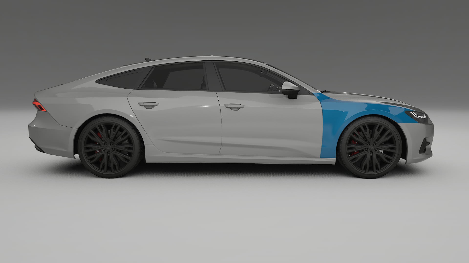 Film de Protection de Peinture Audi A7 C8 Sportback prefacelift | Kit Complet Pré-découpé CrystalGuard TPU Transparent
