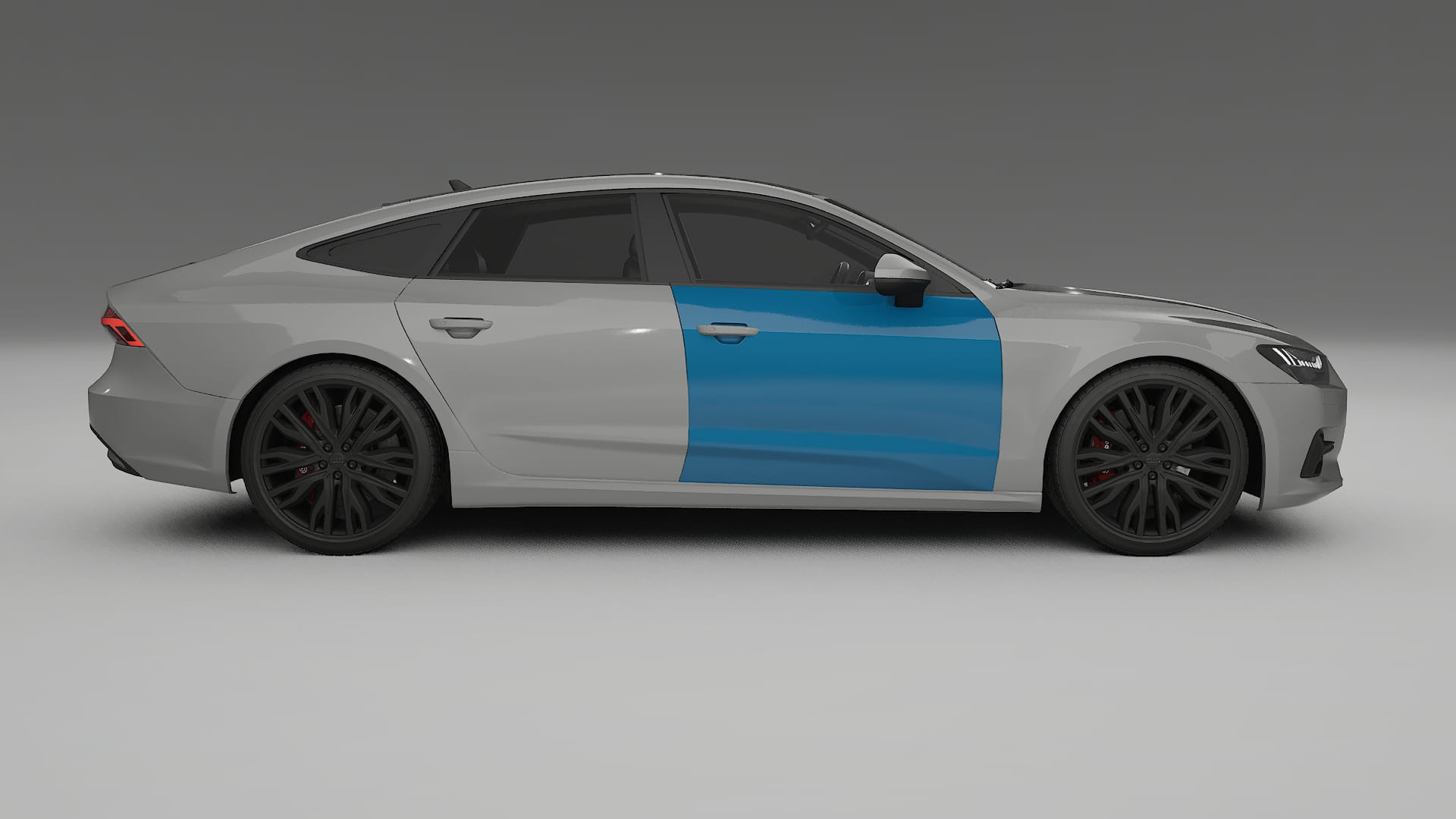 Film de Protection de Peinture Audi A7 C8 Sportback prefacelift | Kit Complet Pré-découpé CrystalGuard TPU Transparent