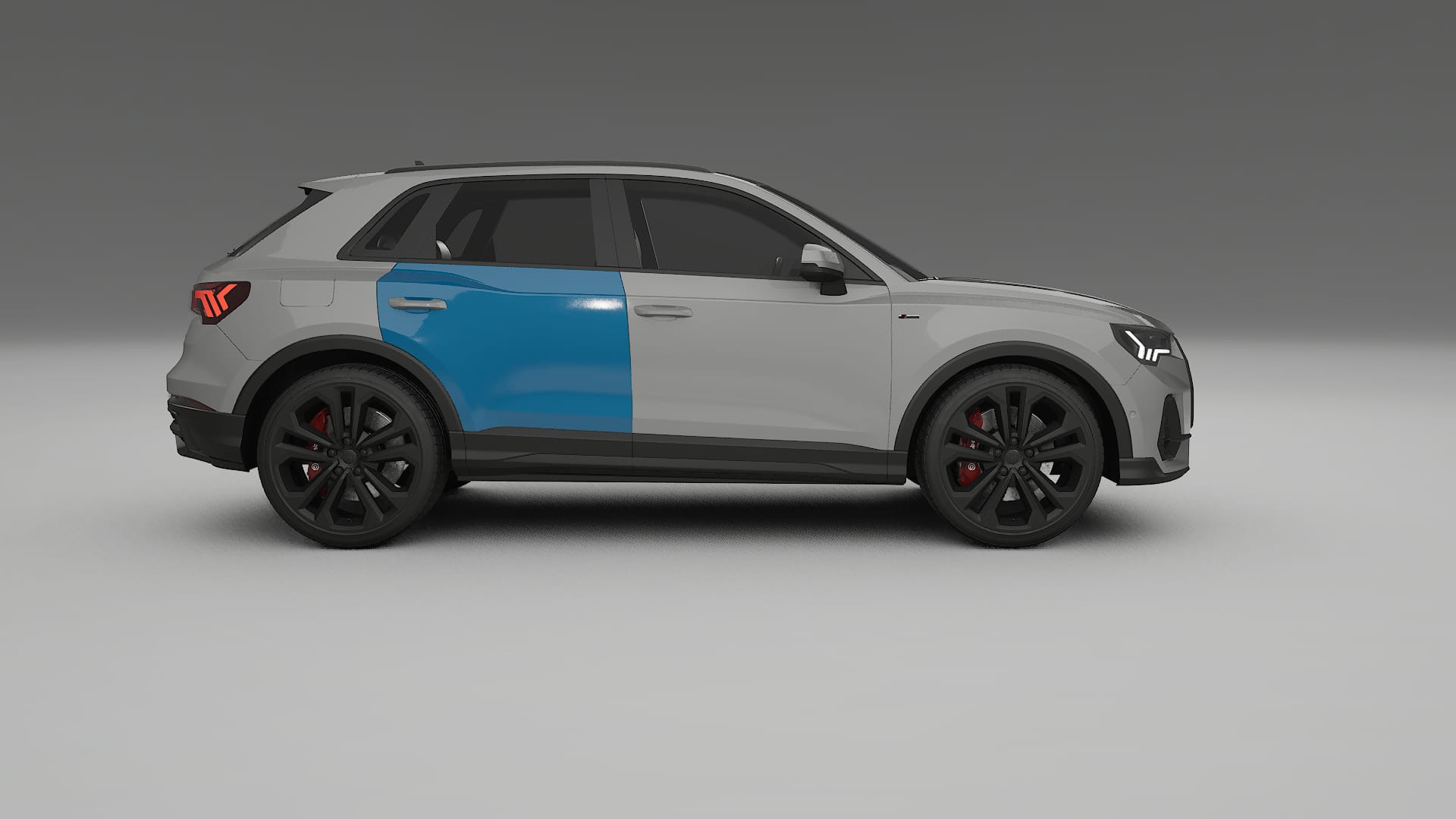 Film de Protection de Peinture Audi Q3 S-Line F3 | Kit Complet Pré-découpé CrystalGuard TPU Transparent