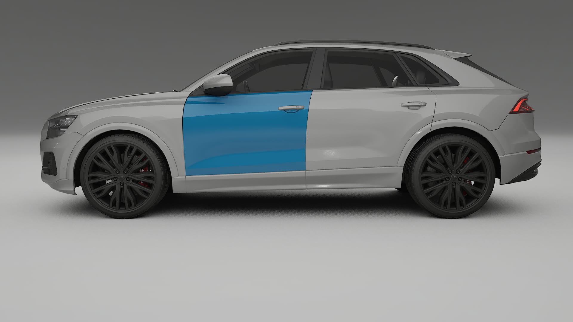 Film de Protection de Peinture Audi Q8 F1 prefacelift | Kit Complet Pré-découpé CrystalGuard TPU Transparent