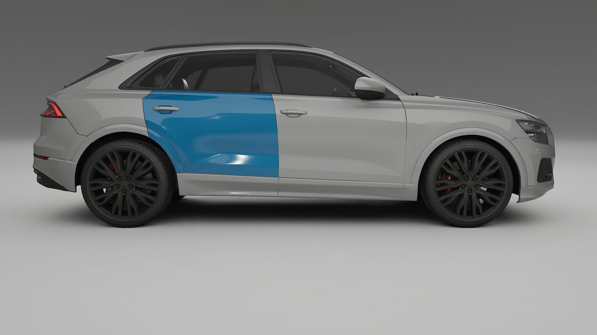 Film de Protection de Peinture Audi Q8 F1 prefacelift | Kit Complet Pré-découpé CrystalGuard TPU Transparent