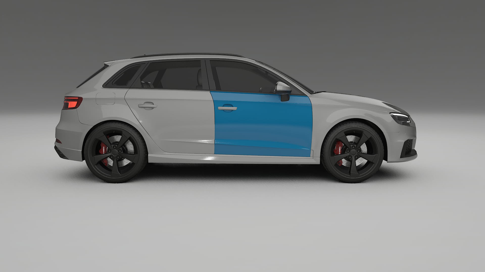 Film de Protection de Peinture Audi RS3 Sportback 8V facelift | Kit Complet Pré-découpé CrystalGuard TPU Transparent