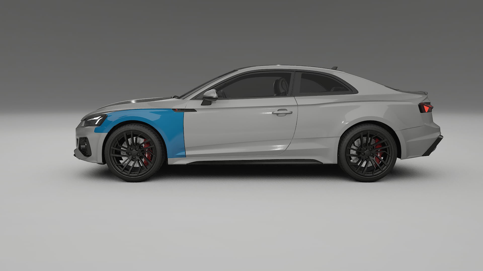 Film de Protection de Peinture Audi RS5 coupé B9 facelift | Kit Complet Pré-découpé CrystalGuard TPU Transparent