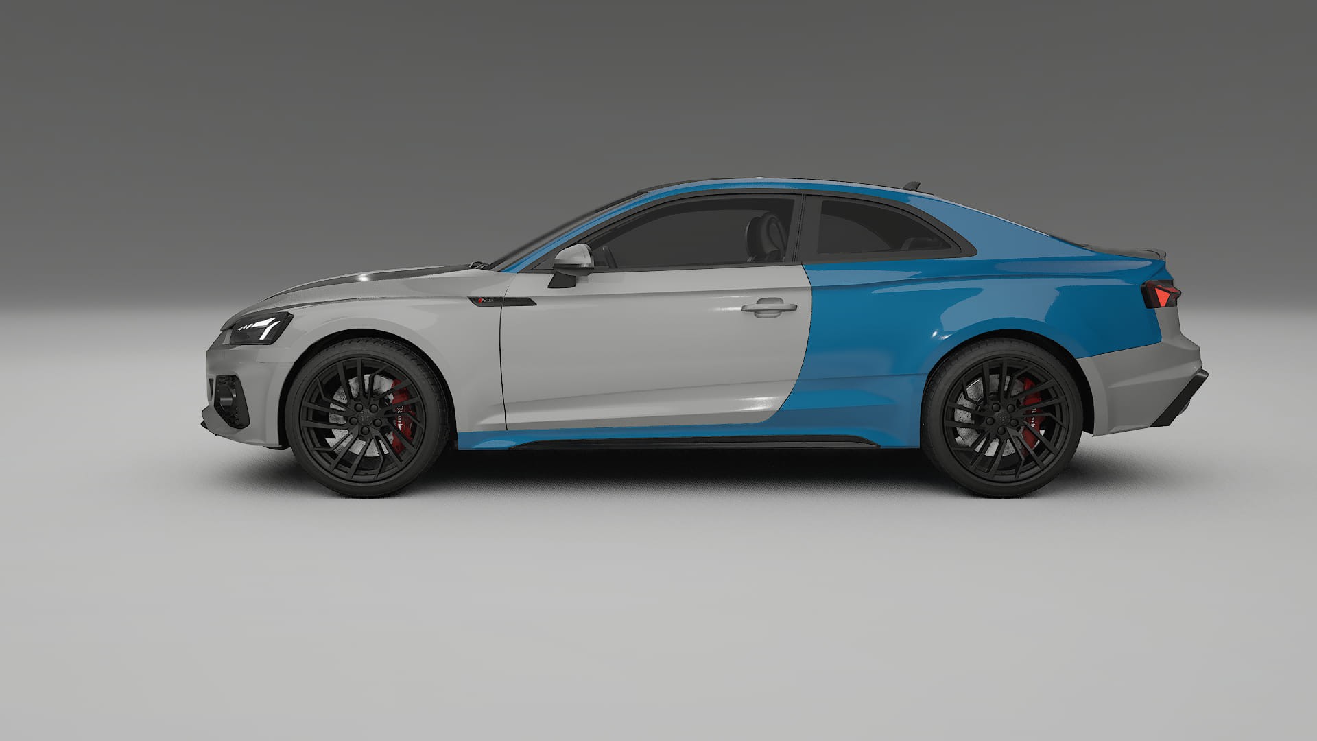 Film de Protection de Peinture Audi RS5 coupé B9 facelift | Kit Complet Pré-découpé CrystalGuard TPU Transparent