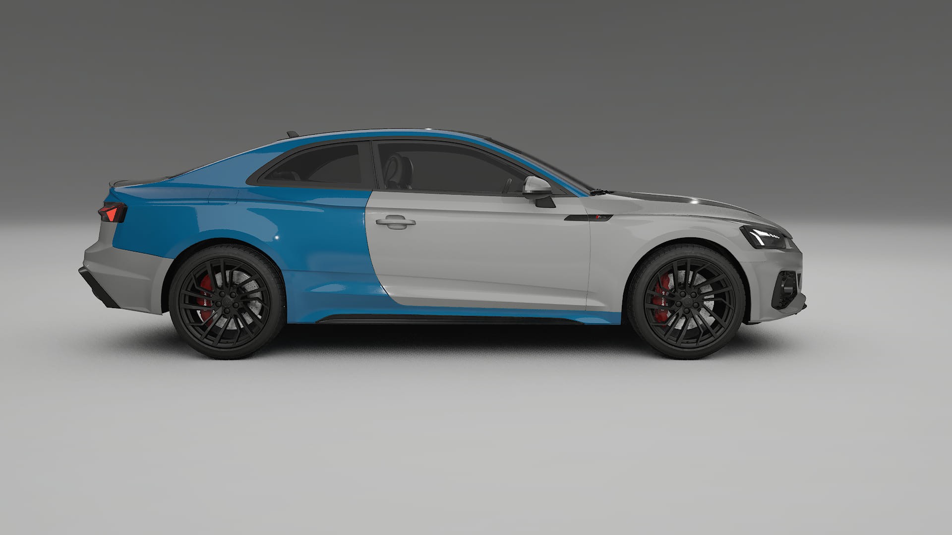 Film de Protection de Peinture Audi RS5 coupé B9 facelift | Kit Complet Pré-découpé CrystalGuard TPU Transparent