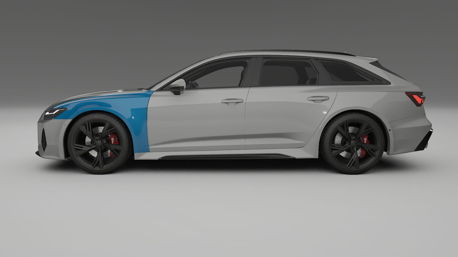 Film de Protection de Peinture Audi RS6 Avant C8 facelift | Kit Complet Pré-découpé CrystalGuard TPU Transparent