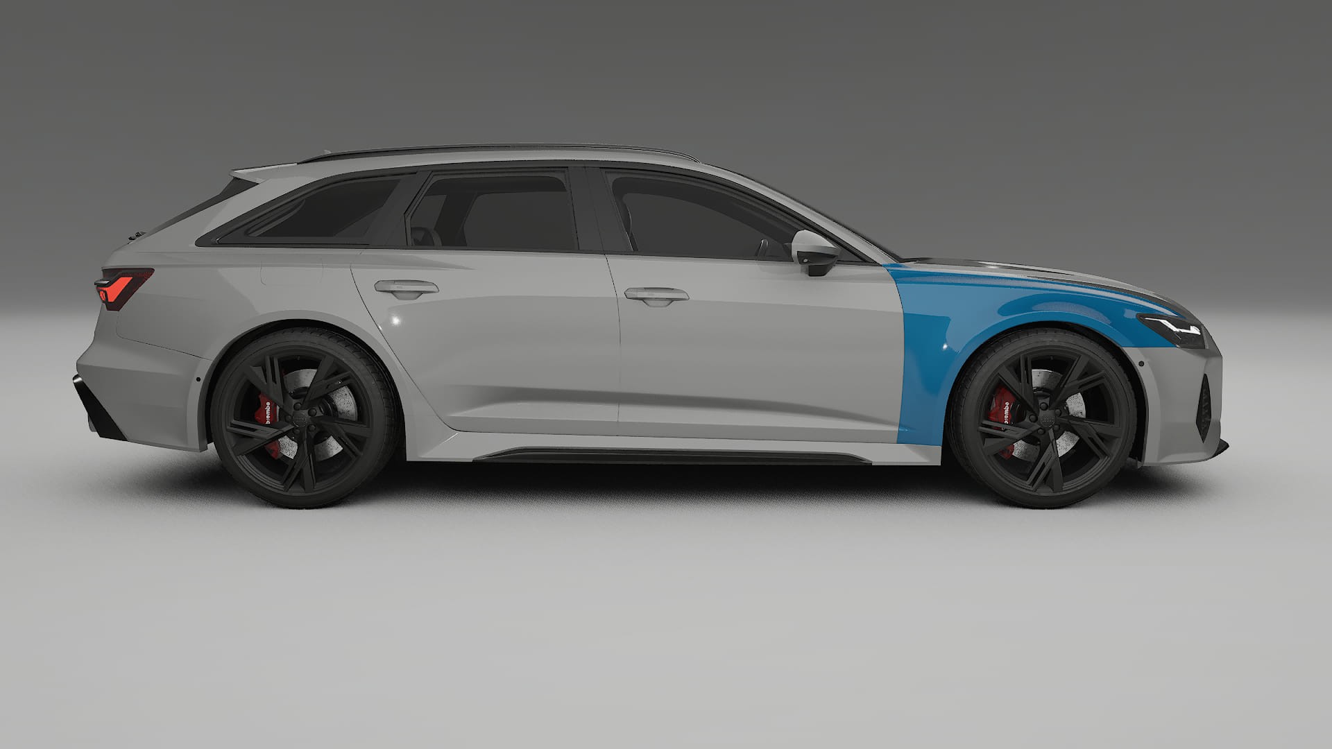 Film de Protection de Peinture Audi RS6 Avant C8 facelift | Kit Complet Pré-découpé CrystalGuard TPU Transparent