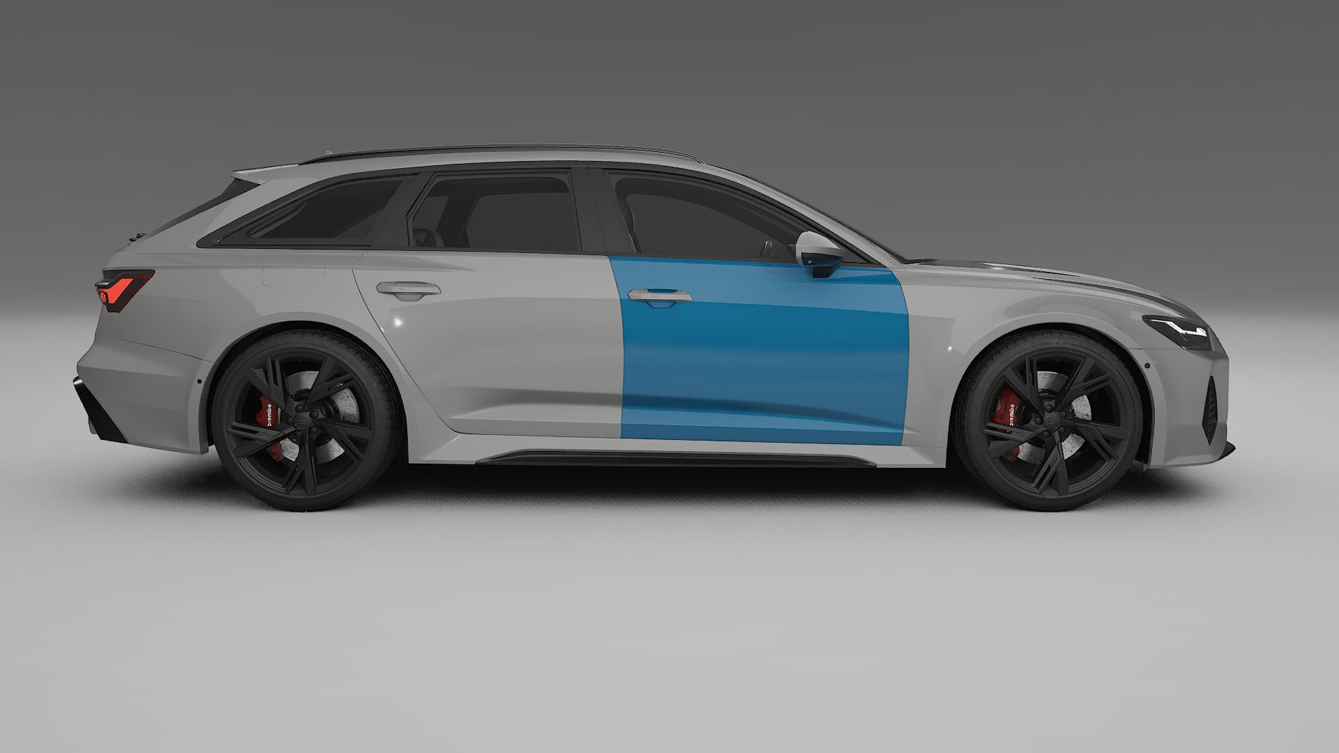 Film de Protection de Peinture Audi RS6 Avant C8 facelift | Kit Complet Pré-découpé CrystalGuard TPU Transparent