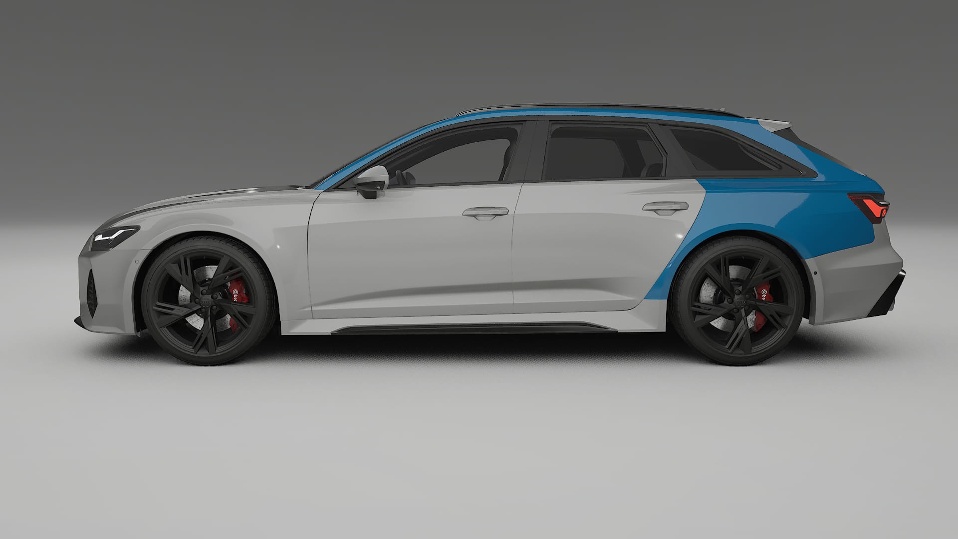 Film de Protection de Peinture Audi RS6 Avant C8 facelift | Kit Complet Pré-découpé CrystalGuard TPU Transparent