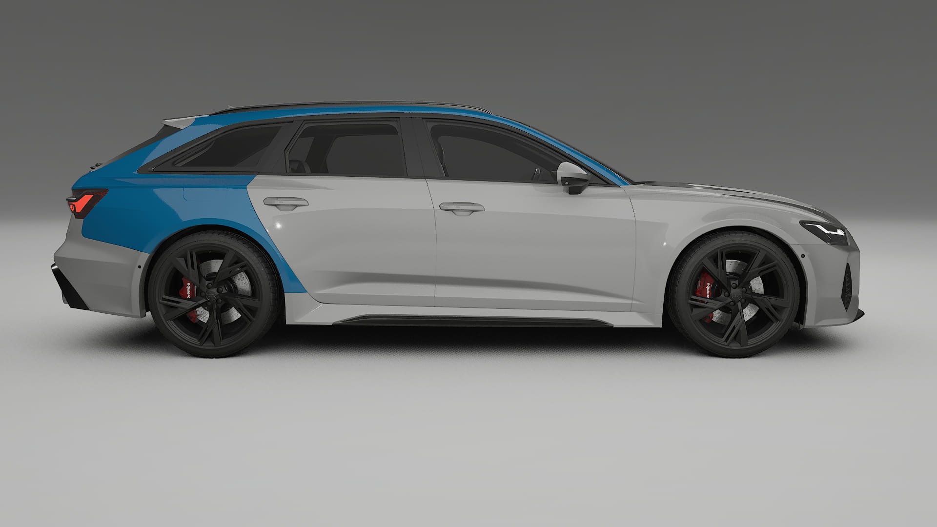Film de Protection de Peinture Audi RS6 Avant C8 facelift | Kit Complet Pré-découpé CrystalGuard TPU Transparent