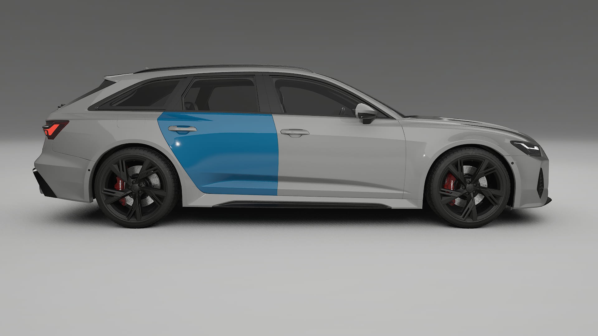 Film de Protection de Peinture Audi RS6 Avant C8 facelift | Kit Complet Pré-découpé CrystalGuard TPU Transparent