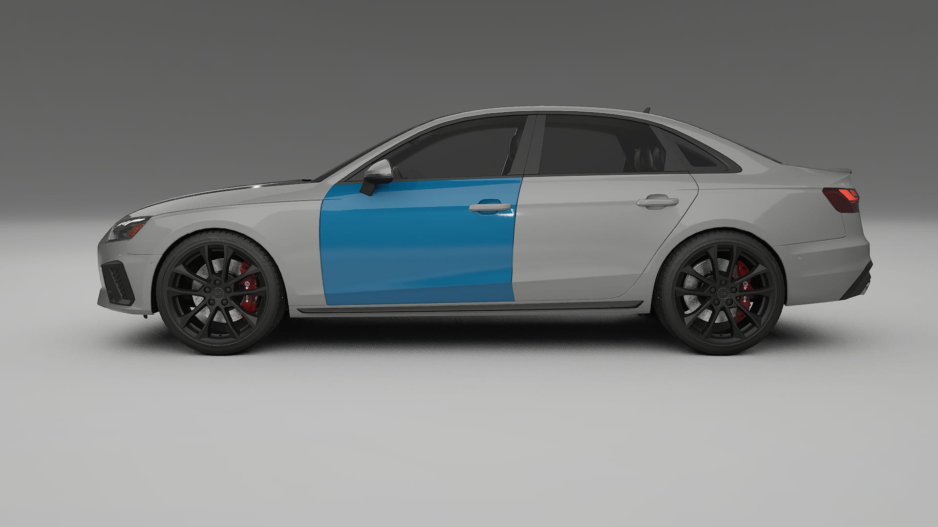 Film de Protection de Peinture Audi S4 berline B9 facelift | Kit Complet Pré-découpé CrystalGuard TPU Transparent
