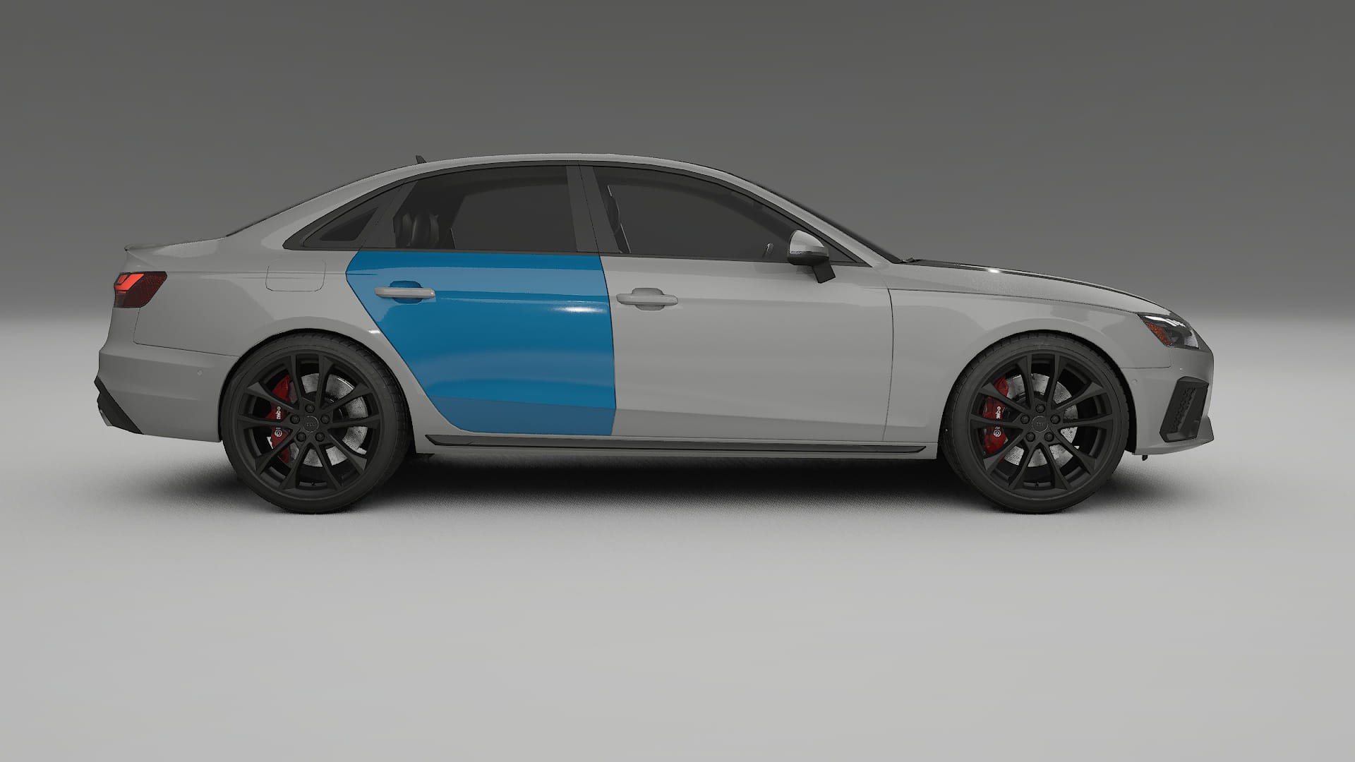 Film de Protection de Peinture Audi S4 berline B9 facelift | Kit Complet Pré-découpé CrystalGuard TPU Transparent