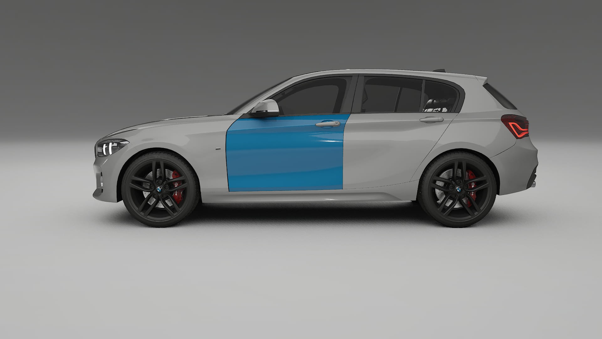 Film de Protection de Peinture BMW 1 F20 facelift | Kit Complet Pré-découpé CrystalGuard TPU Transparent