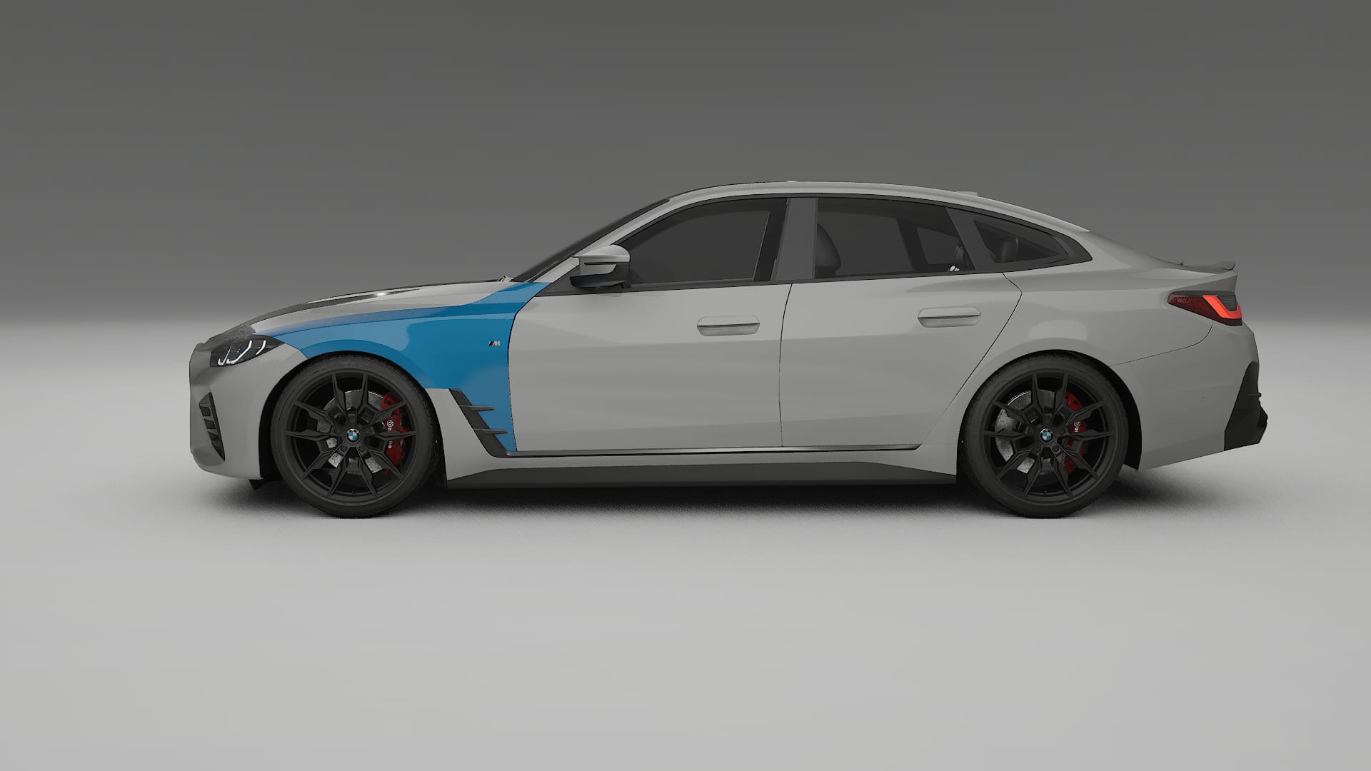 Film de Protection de Peinture BMW I4 G26 M-Package | Kit Complet Pré-découpé CrystalGuard TPU Transparent