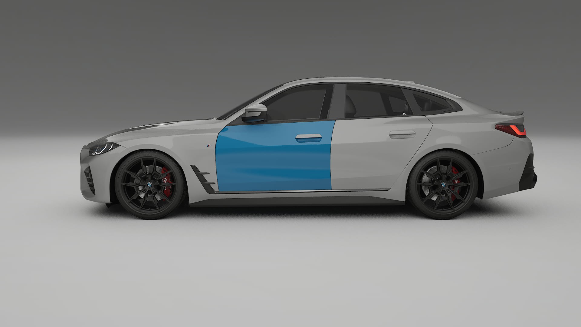 Film de Protection de Peinture BMW I4 G26 M-Package | Kit Complet Pré-découpé CrystalGuard TPU Transparent