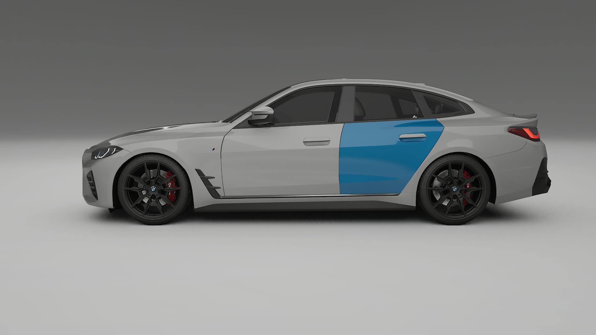 Film de Protection de Peinture BMW I4 G26 M-Package | Kit Complet Pré-découpé CrystalGuard TPU Transparent