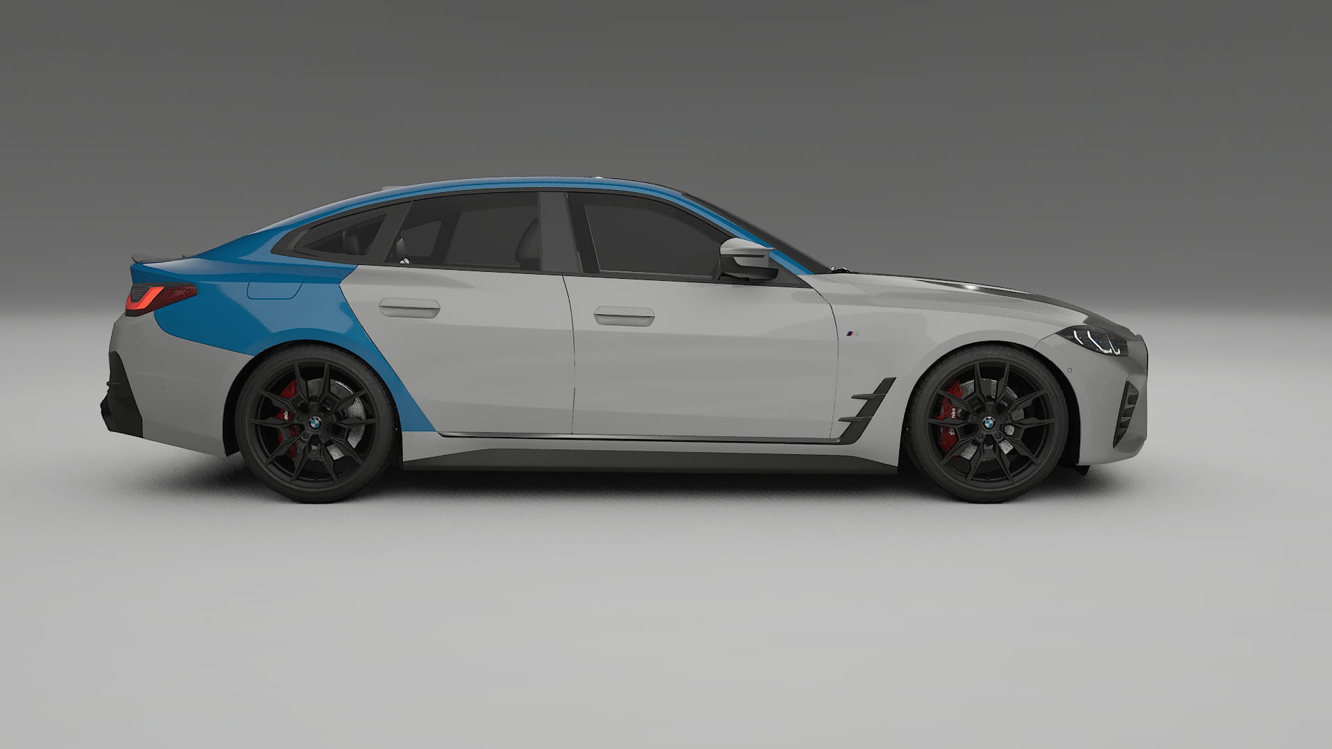 Film de Protection de Peinture BMW I4 G26 M-Package | Kit Complet Pré-découpé CrystalGuard TPU Transparent