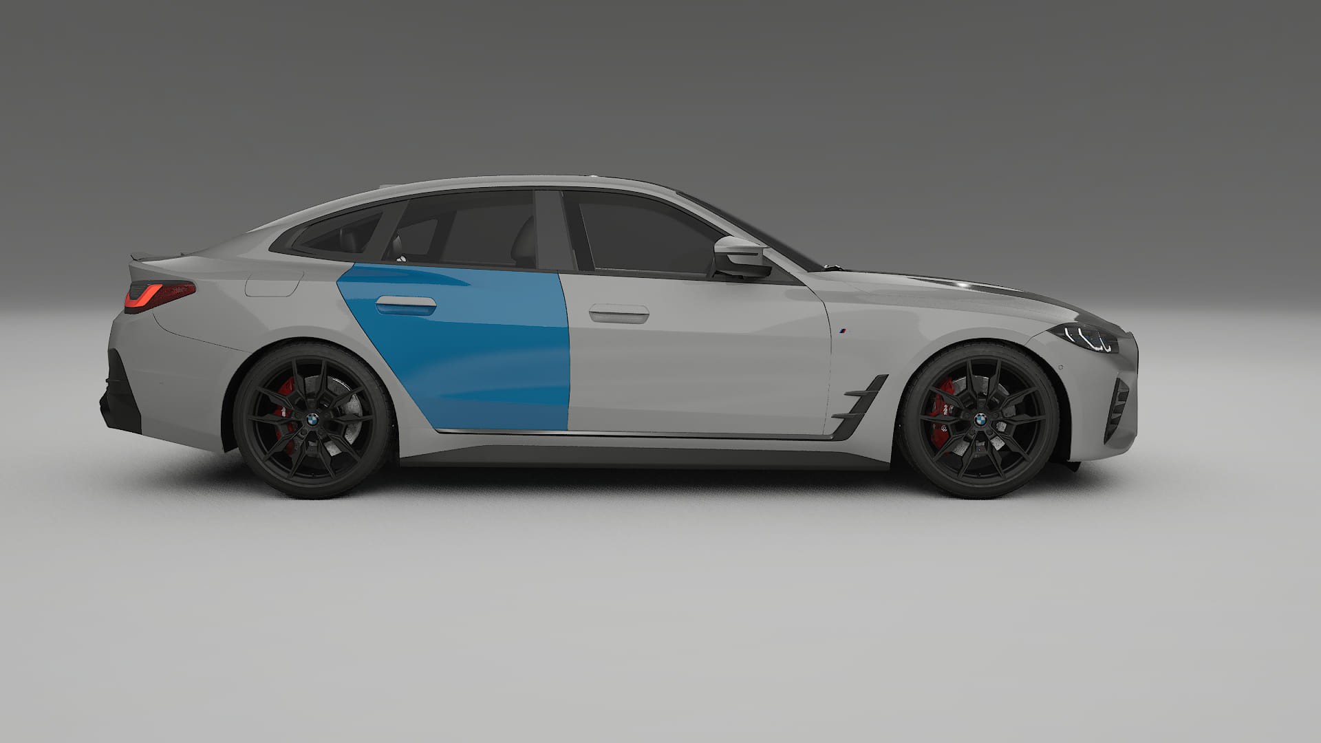 Film de Protection de Peinture BMW I4 G26 M-Package | Kit Complet Pré-découpé CrystalGuard TPU Transparent