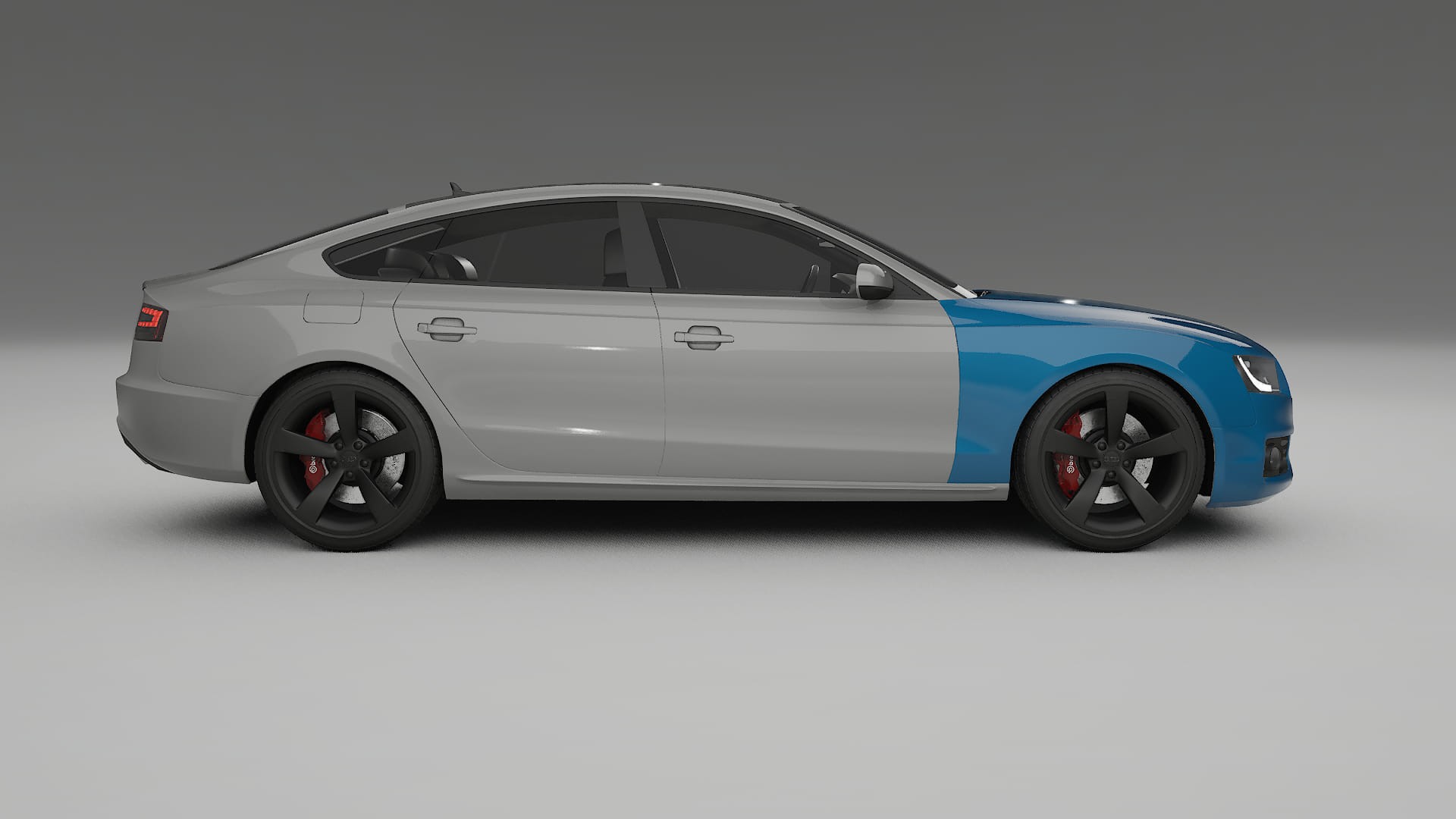 Film de Protection de Peinture Audi A5 8T Sportback prefacelift pre-LCI | CrystalGuard TPU Transparent PPF Kit de Protection Ava 2
