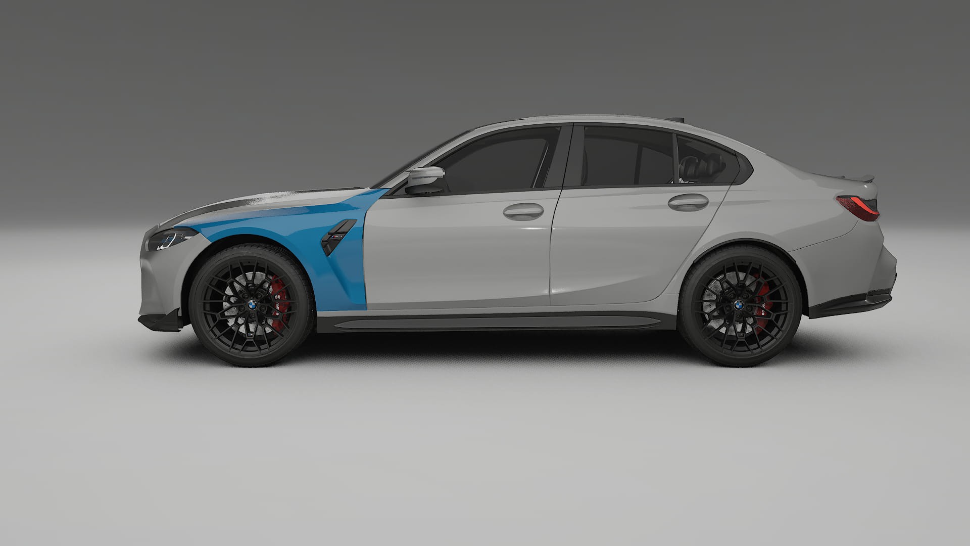 Film de Protection de Peinture BMW M3 G80 Competition CS | Kit Complet Pré-découpé CrystalGuard TPU Transparent