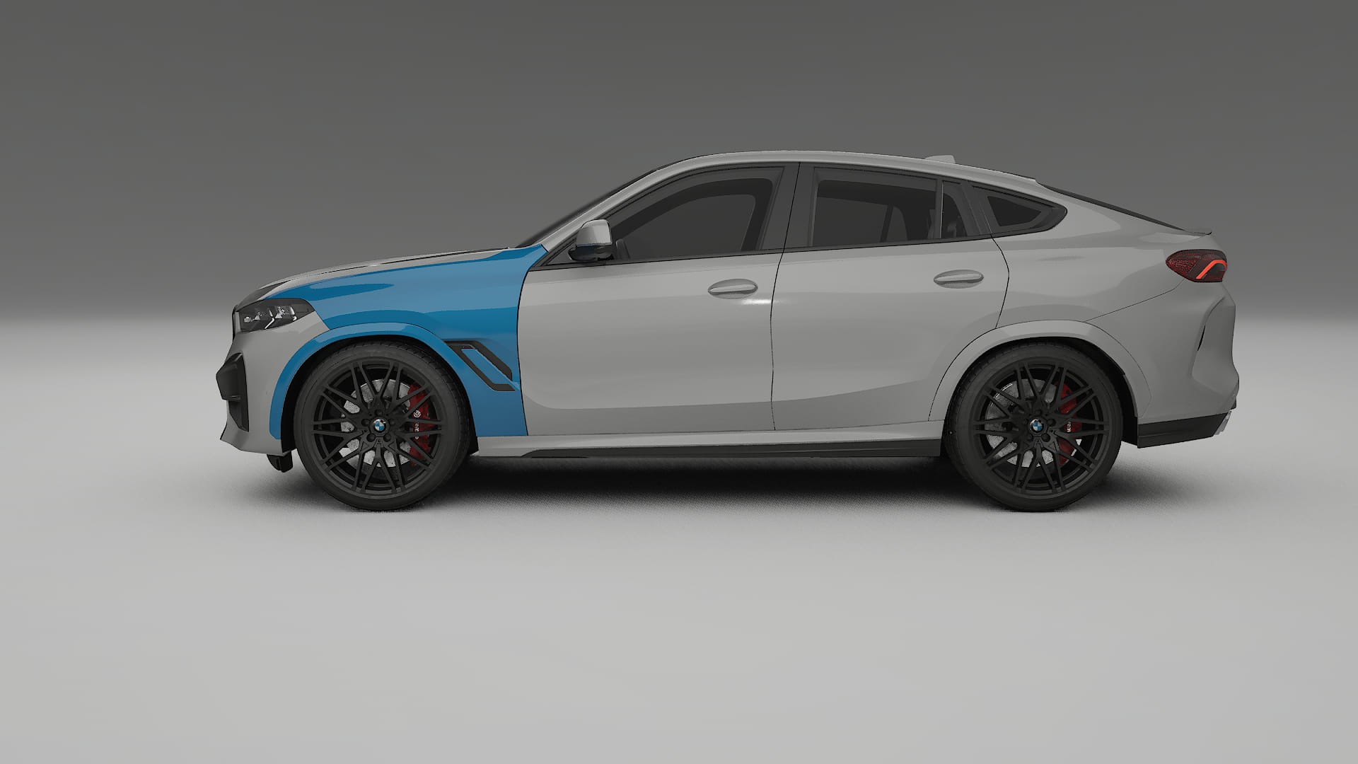 Film de Protection de Peinture BMW X6 F96 Competition | Kit Complet Pré-découpé CrystalGuard TPU Transparent