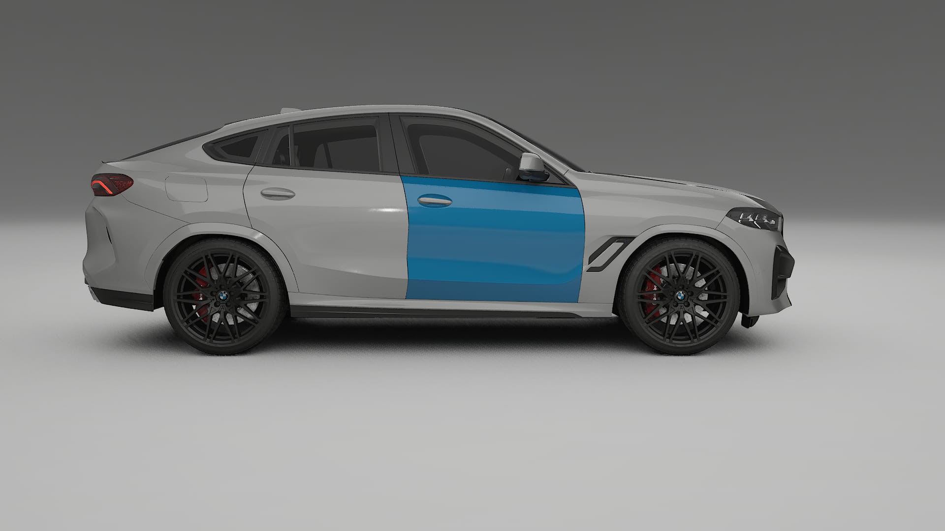 Film de Protection de Peinture BMW X6 F96 Competition | Kit Complet Pré-découpé CrystalGuard TPU Transparent
