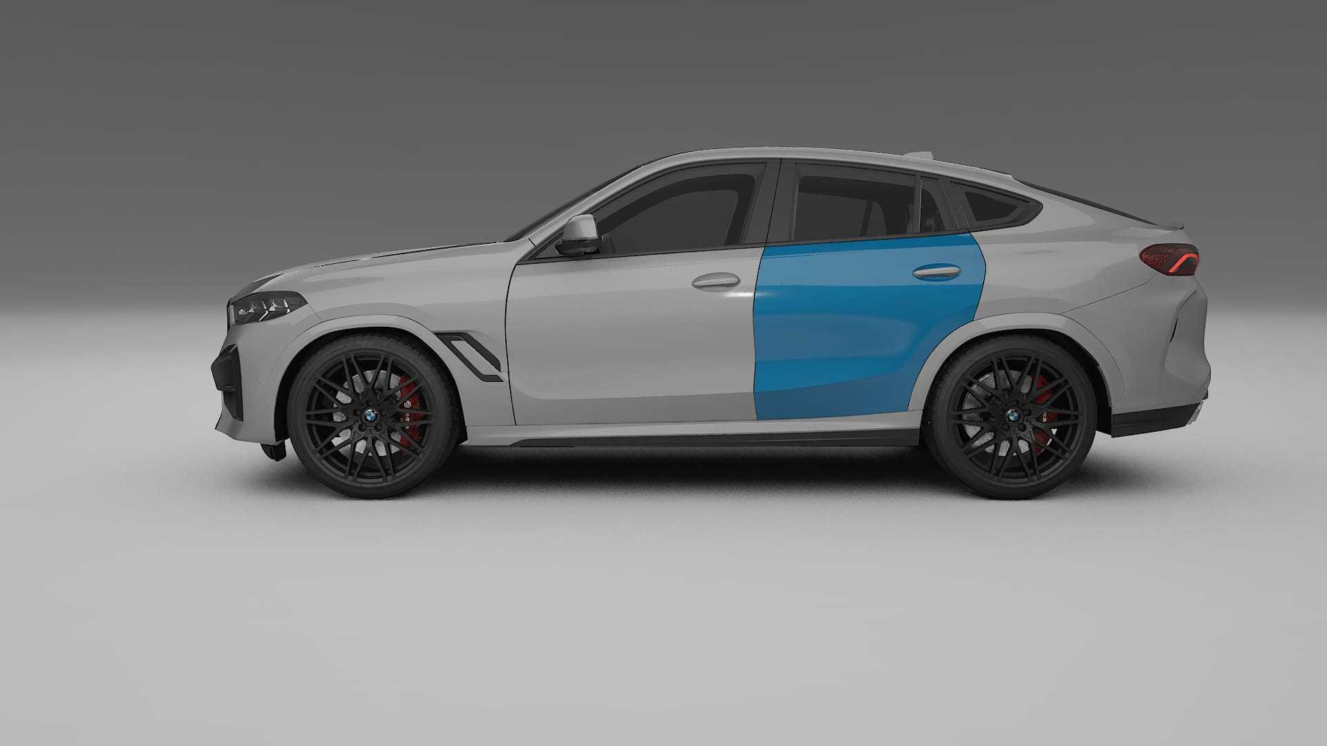 Film de Protection de Peinture BMW X6 F96 Competition | Kit Complet Pré-découpé CrystalGuard TPU Transparent