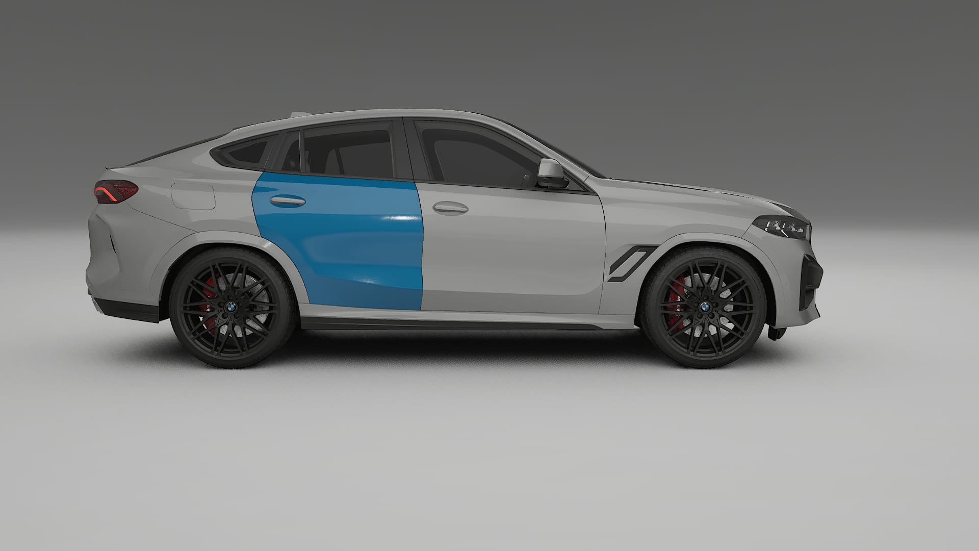 Film de Protection de Peinture BMW X6 F96 Competition | Kit Complet Pré-découpé CrystalGuard TPU Transparent