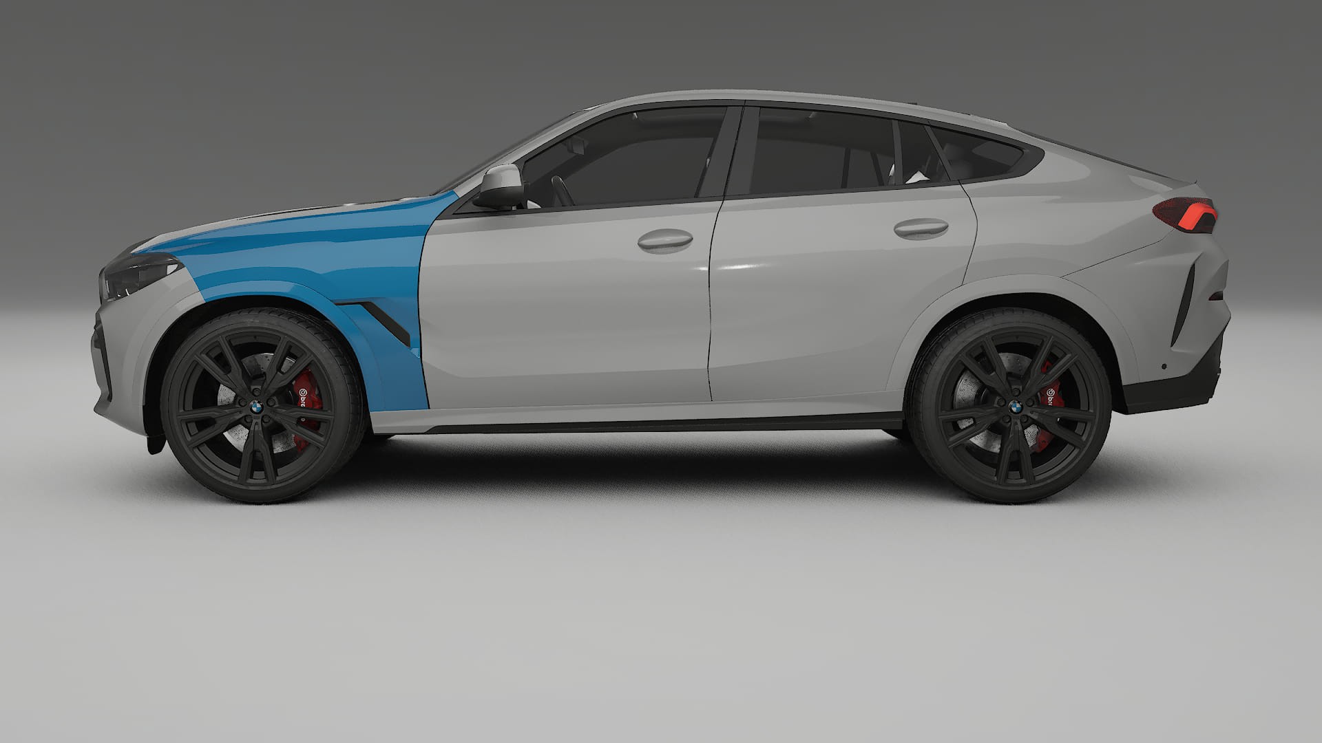 Film de Protection de Peinture BMW X6 G06 F96 | Kit Complet Pré-découpé CrystalGuard TPU Transparent